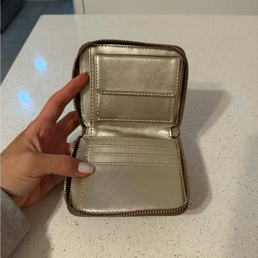 GUESS Tan Logo Key & Card Holder - Picture 3 of 4